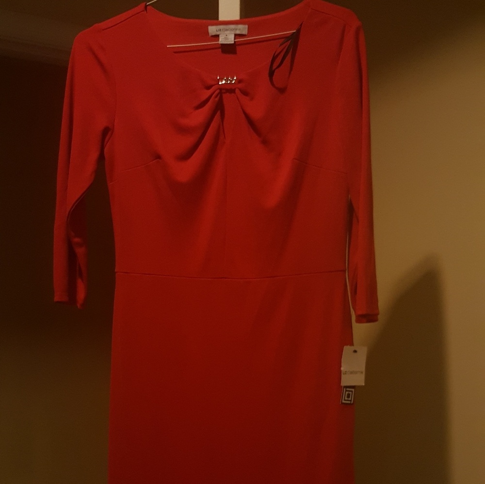 Liz Claiborne red dress